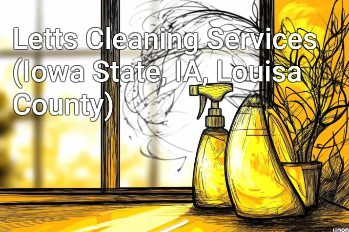 Letts Cleaning Services (Iowa State, IA, Louisa County)