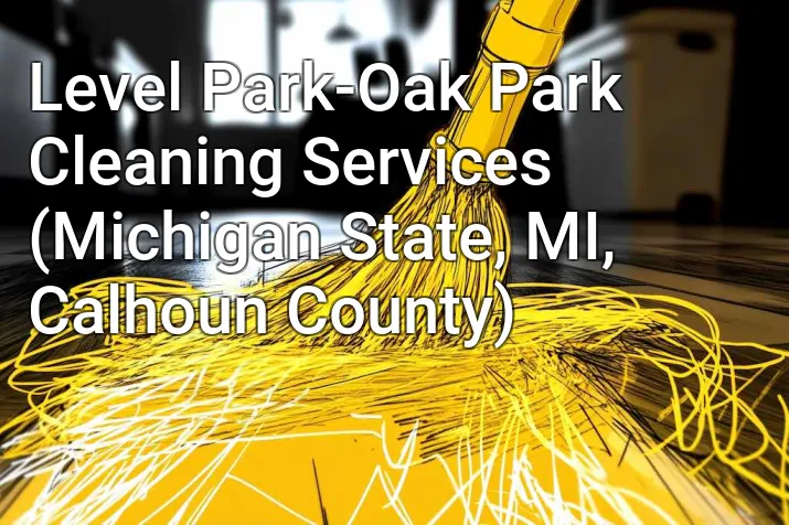 Level Park-Oak Park Cleaning Services (Michigan State, MI, Calhoun County)
