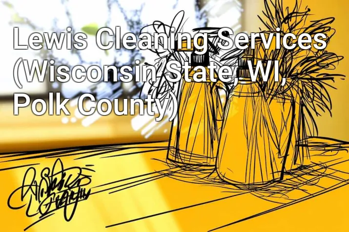 Lewis Cleaning Services (Wisconsin State, WI, Polk County)