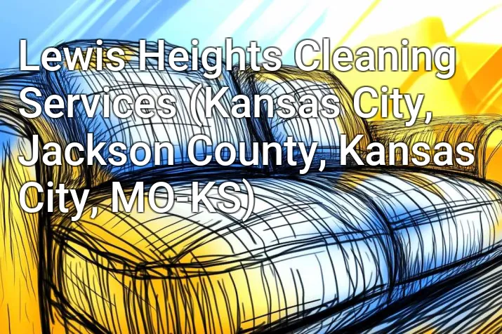 Lewis Heights Cleaning Services (Kansas City, Jackson County, Kansas City, MO-KS)