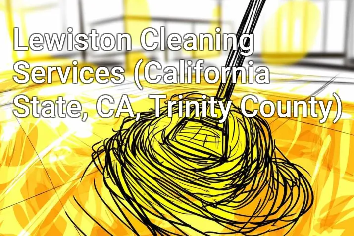 Lewiston Cleaning Services (California State, CA, Trinity County)