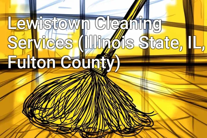 Lewistown Cleaning Services (Illinois State, IL, Fulton County)