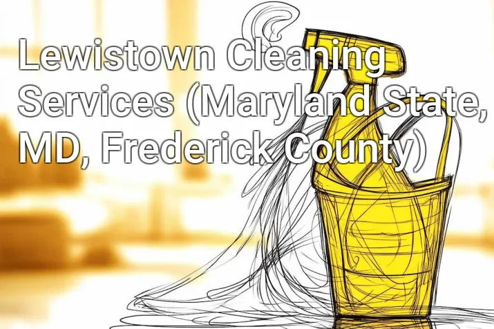 Lewistown Cleaning Services (Maryland State, MD, Frederick County)