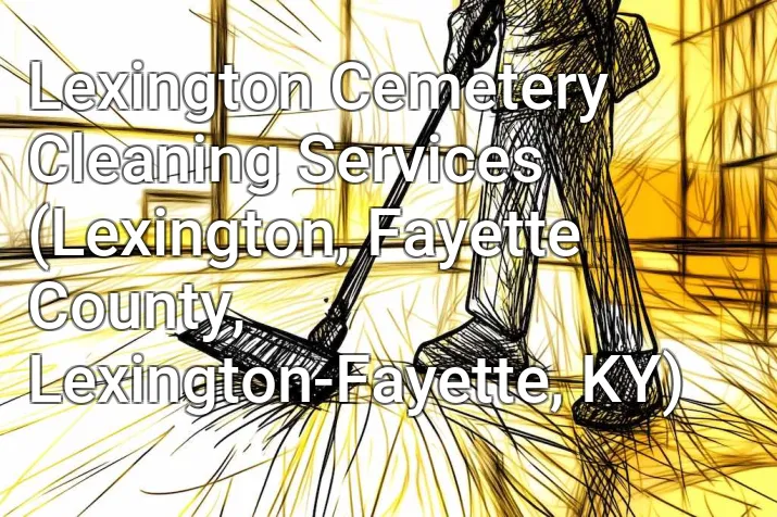 Lexington Cemetery Cleaning Services (Lexington, Fayette County, Lexington-Fayette, KY)