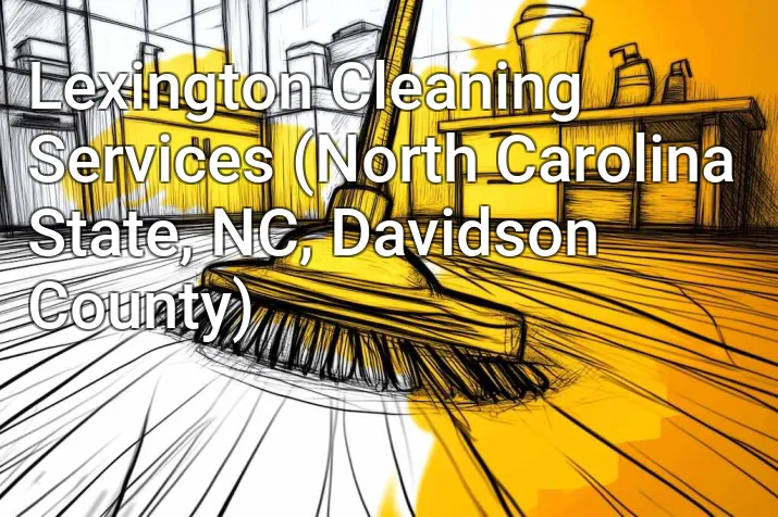 Lexington Cleaning Services (North Carolina State, NC, Davidson County)