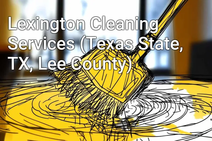Lexington Cleaning Services (Texas State, TX, Lee County)