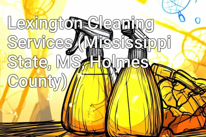 Lexington Cleaning Services (Mississippi State, MS, Holmes County)