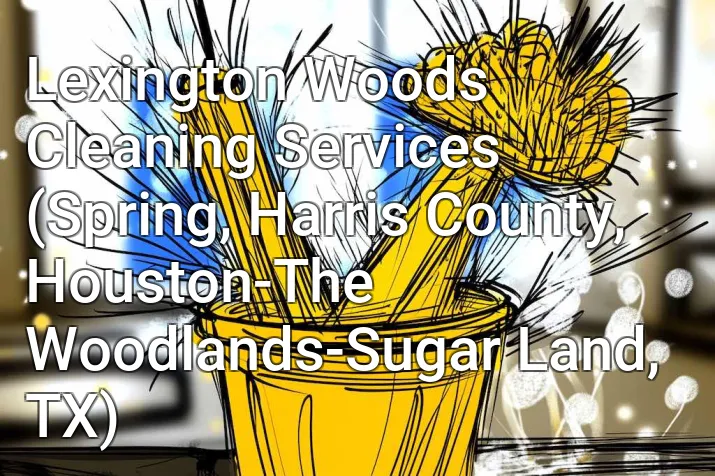 Lexington Woods Cleaning Services (Spring, Harris County, Houston-The Woodlands-Sugar Land, TX)