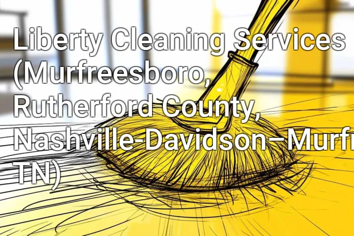 Liberty Cleaning Services (Murfreesboro, Rutherford County, Nashville-Davidson–Murfreesboro–Franklin, TN)