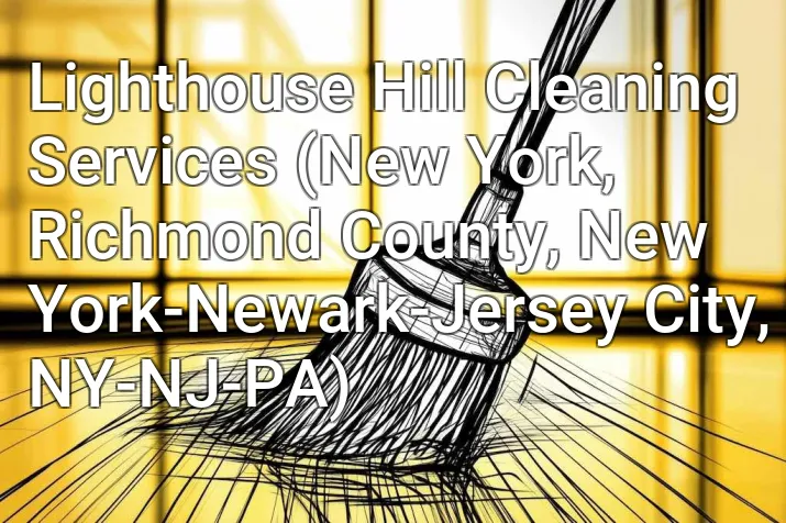 Lighthouse Hill Cleaning Services (New York, Richmond County, New York-Newark-Jersey City, NY-NJ-PA)