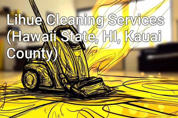 Lihue Cleaning Services (Hawaii State, HI, Kauai County)