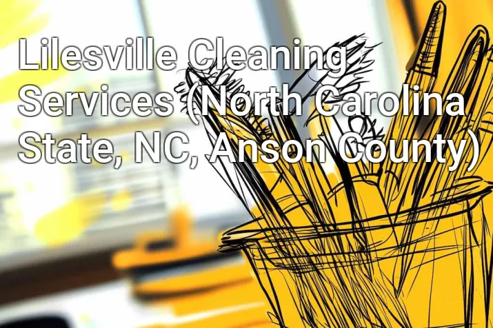 Lilesville Cleaning Services (North Carolina State, NC, Anson County)