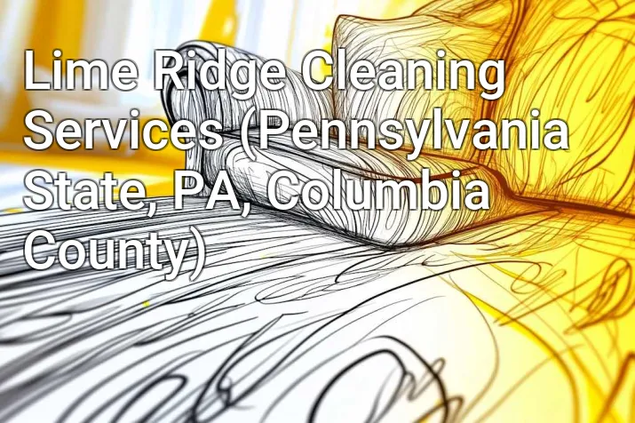 Lime Ridge Cleaning Services (Pennsylvania State, PA, Columbia County)
