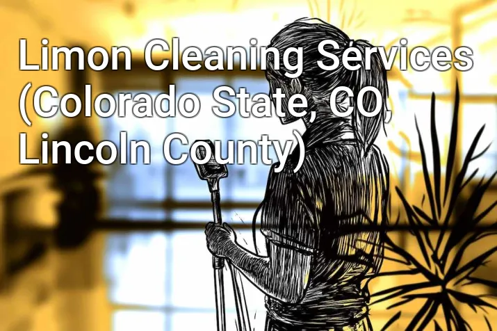 Limon Cleaning Services (Colorado State, CO, Lincoln County)