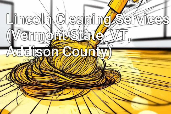 Lincoln Cleaning Services (Vermont State, VT, Addison County)