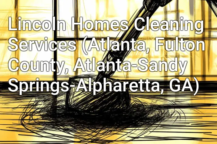 Lincoln Homes Cleaning Services (Atlanta, Fulton County, Atlanta-Sandy Springs-Alpharetta, GA)