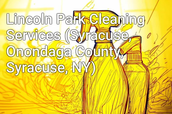 Lincoln Park Cleaning Services (Syracuse, Onondaga County, Syracuse, NY)