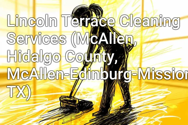 Lincoln Terrace Cleaning Services (McAllen, Hidalgo County, McAllen-Edinburg-Mission, TX)