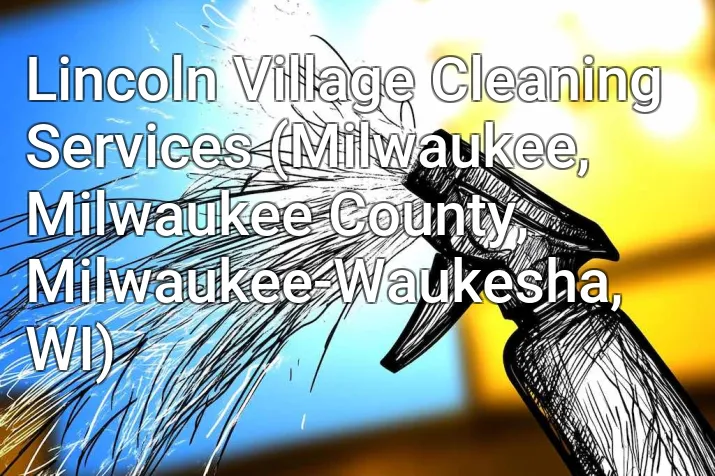 Lincoln Village Cleaning Services (Milwaukee, Milwaukee County, Milwaukee-Waukesha, WI)