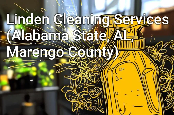 Linden Cleaning Services (Alabama State, AL, Marengo County)