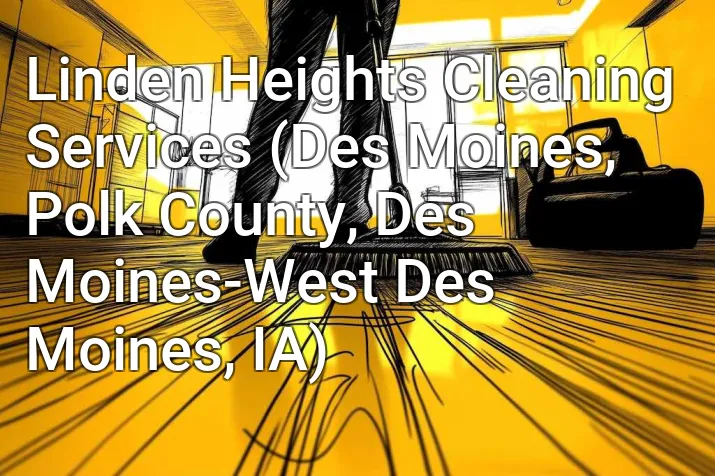 Linden Heights Cleaning Services (Des Moines, Polk County, Des Moines-West Des Moines, IA)