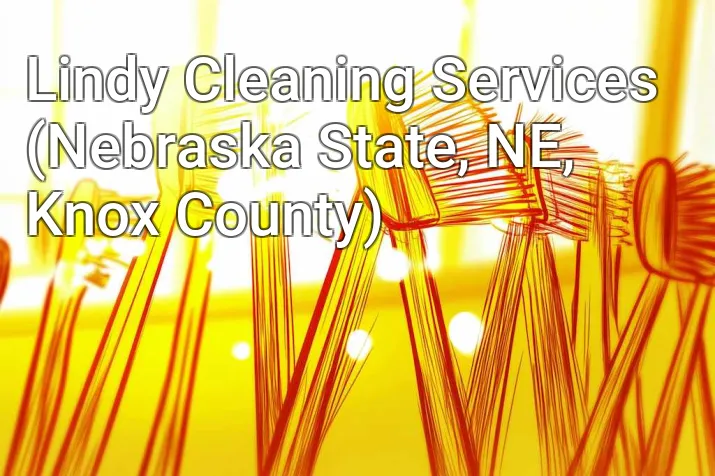 Lindy Cleaning Services (Nebraska State, NE, Knox County)