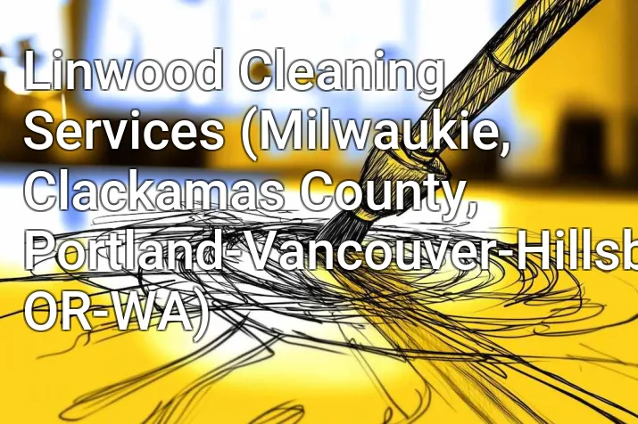 Linwood Cleaning Services (Milwaukie, Clackamas County, Portland-Vancouver-Hillsboro, OR-WA)