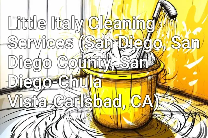 Little Italy Cleaning Services (San Diego, San Diego County, San Diego-Chula Vista-Carlsbad, CA)