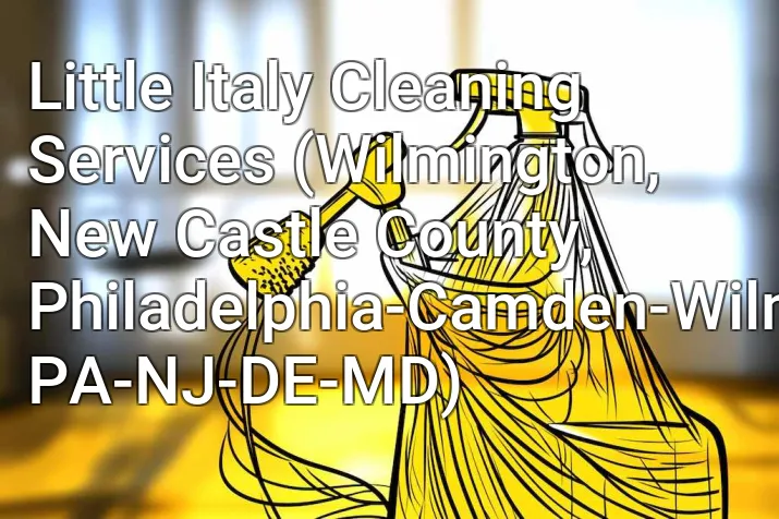 Little Italy Cleaning Services (Wilmington, New Castle County, Philadelphia-Camden-Wilmington, PA-NJ-DE-MD)