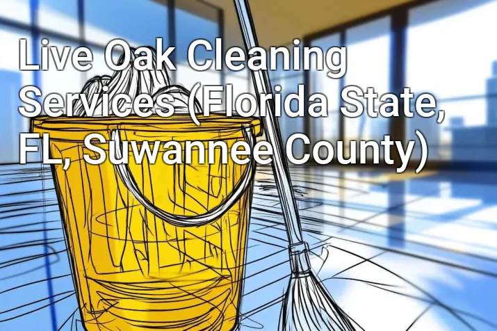 Live Oak Cleaning Services (Florida State, FL, Suwannee County)