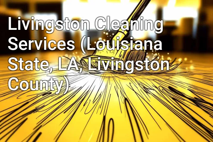 Livingston Cleaning Services (Louisiana State, LA, Livingston County)