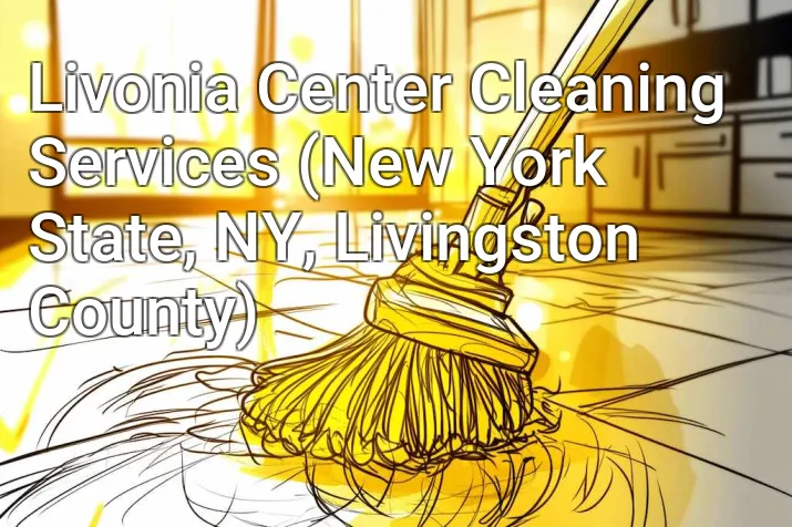 Livonia Center Cleaning Services (New York State, NY, Livingston County)