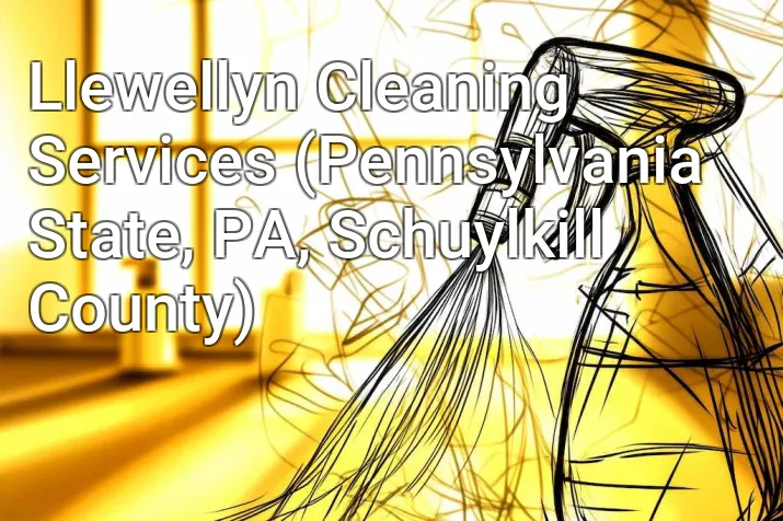 Llewellyn Cleaning Services (Pennsylvania State, PA, Schuylkill County)