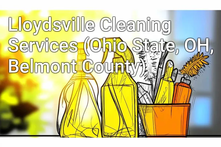 Lloydsville Cleaning Services (Ohio State, OH, Belmont County)