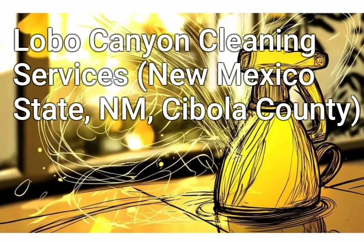 Lobo Canyon Cleaning Services (New Mexico State, NM, Cibola County)