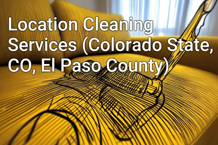 Location Cleaning Services (Colorado State, CO, El Paso County)
