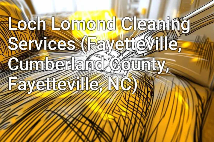 Loch Lomond Cleaning Services (Fayetteville, Cumberland County, Fayetteville, NC)