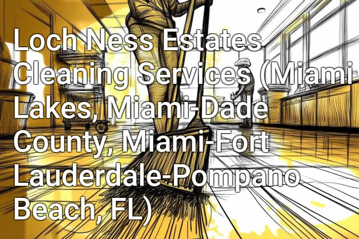 Loch Ness Estates Cleaning Services (Miami Lakes, Miami-Dade County, Miami-Fort Lauderdale-Pompano Beach, FL)