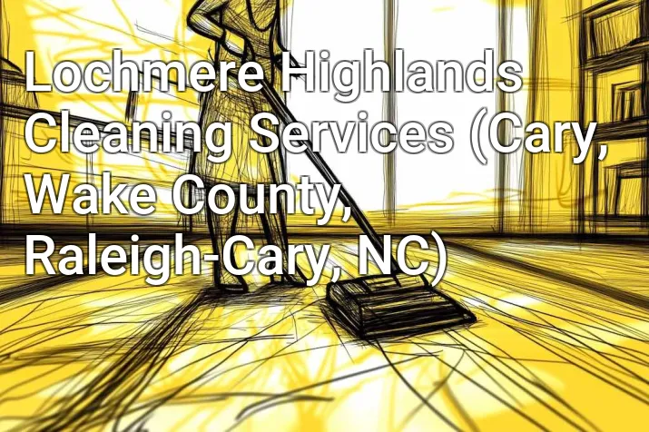 Lochmere Highlands Cleaning Services (Cary, Wake County, Raleigh-Cary, NC)