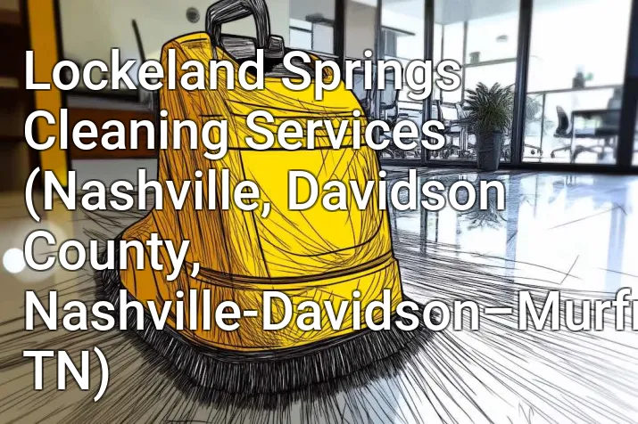 Lockeland Springs Cleaning Services (Nashville, Davidson County, Nashville-Davidson–Murfreesboro–Franklin, TN)