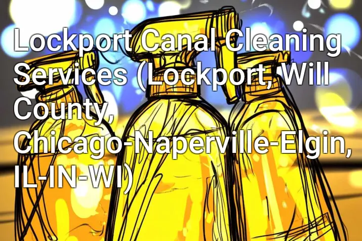 Lockport Canal Cleaning Services (Lockport, Will County, Chicago-Naperville-Elgin, IL-IN-WI)