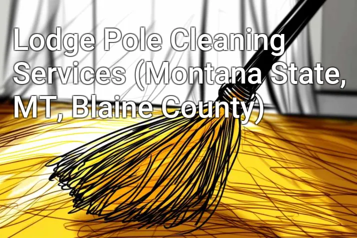Lodge Pole Cleaning Services (Montana State, MT, Blaine County)