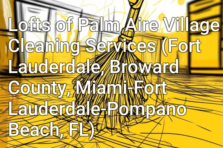 Lofts of Palm Aire Village Cleaning Services (Fort Lauderdale, Broward County, Miami-Fort Lauderdale-Pompano Beach, FL)