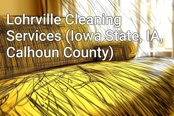 Lohrville Cleaning Services (Iowa State, IA, Calhoun County)