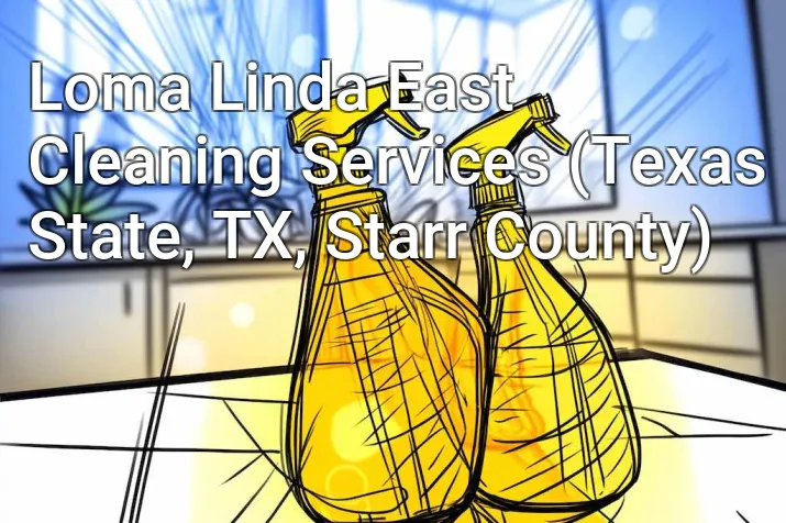 Loma Linda East Cleaning Services (Texas State, TX, Starr County)