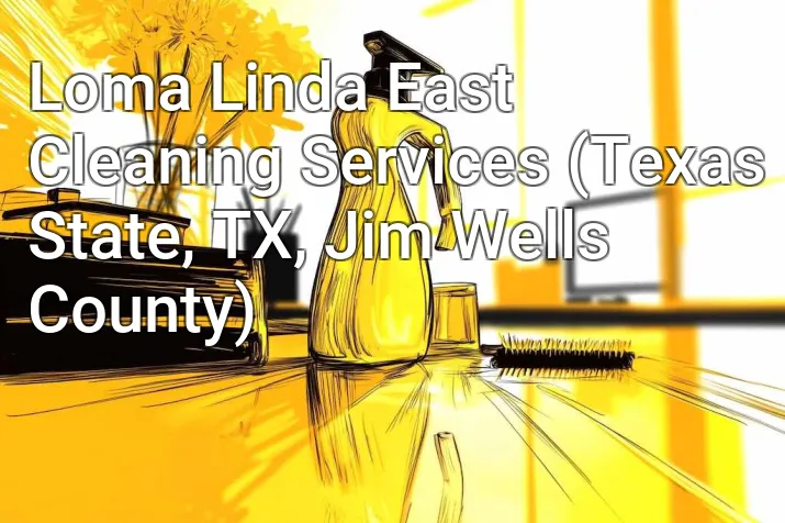 Loma Linda East Cleaning Services (Texas State, TX, Jim Wells County)
