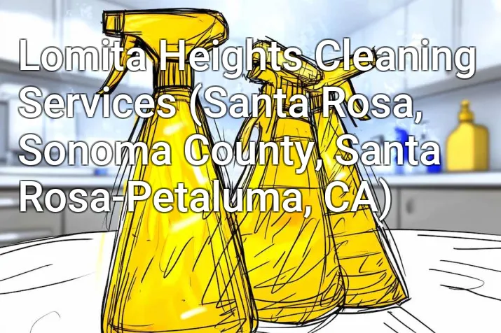 Lomita Heights Cleaning Services (Santa Rosa, Sonoma County, Santa Rosa-Petaluma, CA)