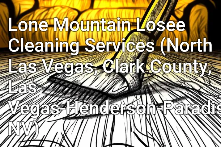 Lone Mountain Losee Cleaning Services (North Las Vegas, Clark County, Las Vegas-Henderson-Paradise, NV)