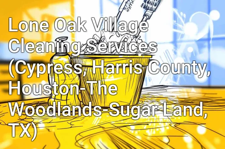 Lone Oak Village Cleaning Services (Cypress, Harris County, Houston-The Woodlands-Sugar Land, TX)