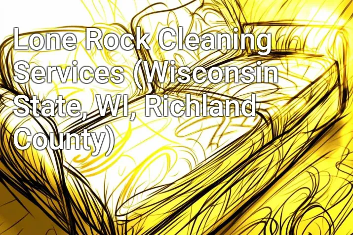 Lone Rock Cleaning Services (Wisconsin State, WI, Richland County)